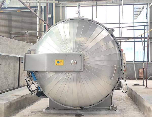 单开门性能稳定硫化罐